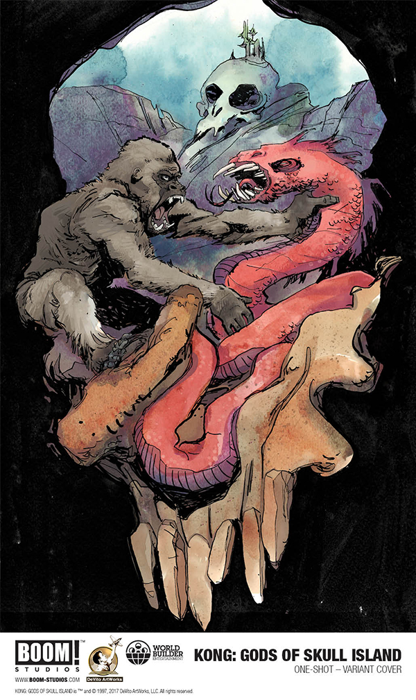 Kong: Gods of Skull Island Variant Cover
